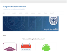 Tablet Screenshot of kungalvbk.com